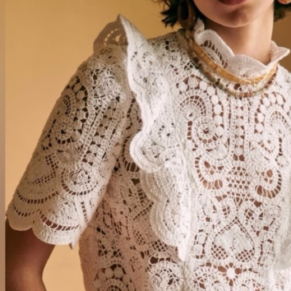 Sezane Paulleta Blouse. 36 - Picture 4 of 12